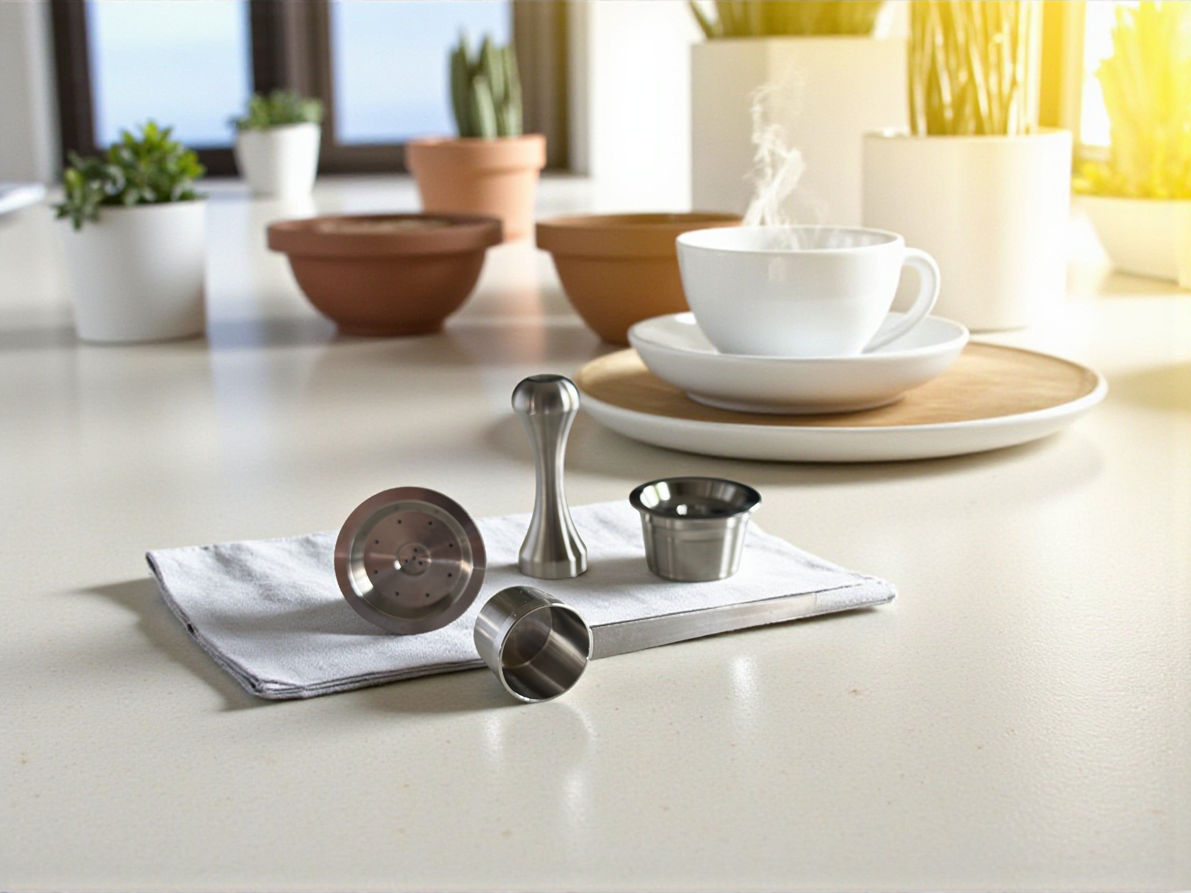 Aldi K-fee, Caffitaly & Verismo - Two Pack, Tamper and Scoop