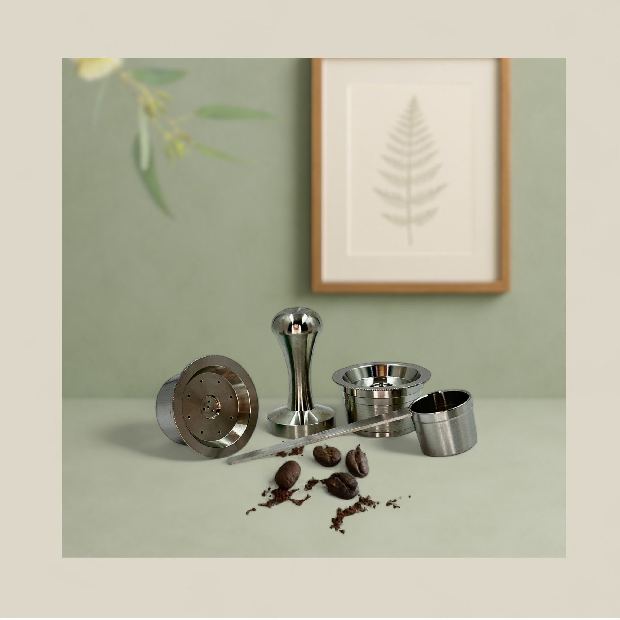Aldi Two Pack, Tamper and Scoop