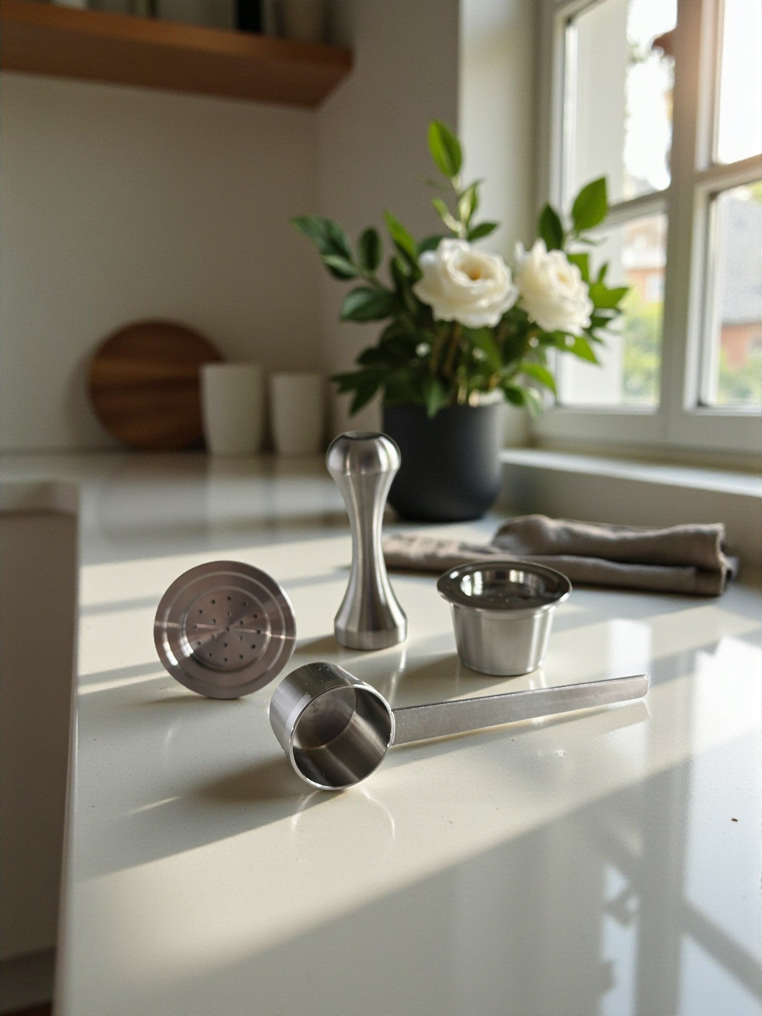 Espressotoria Two Pack with Tamper & Scoop