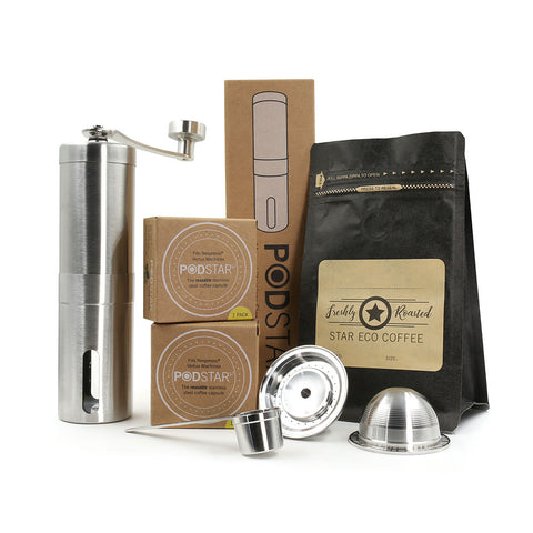 Image of Vertuo Reusable Stainless Steel Coffee Pods