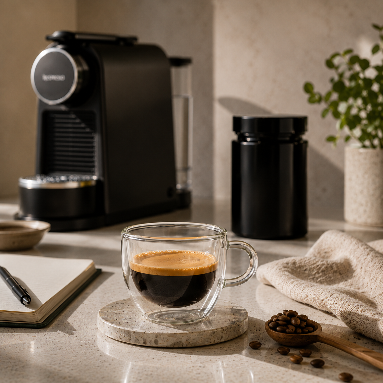 Why you don't get Crema from a pod coffee machine