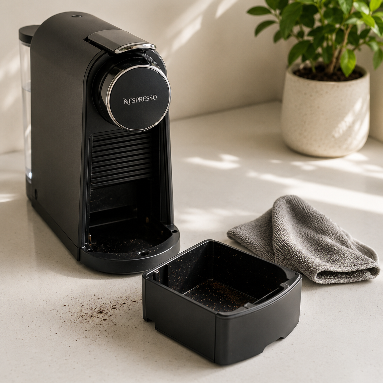 Cleaning your coffee pod machine