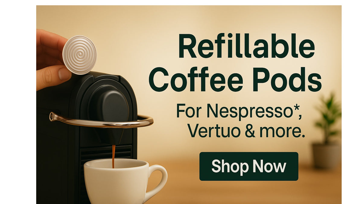 Reusable Coffee Pods | Stainless Steel Coffee Pods | Pod Star