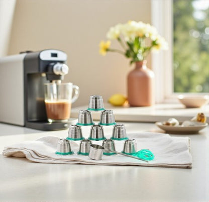 Nespresso - Ten Pack with FREE Tamper and Scoop