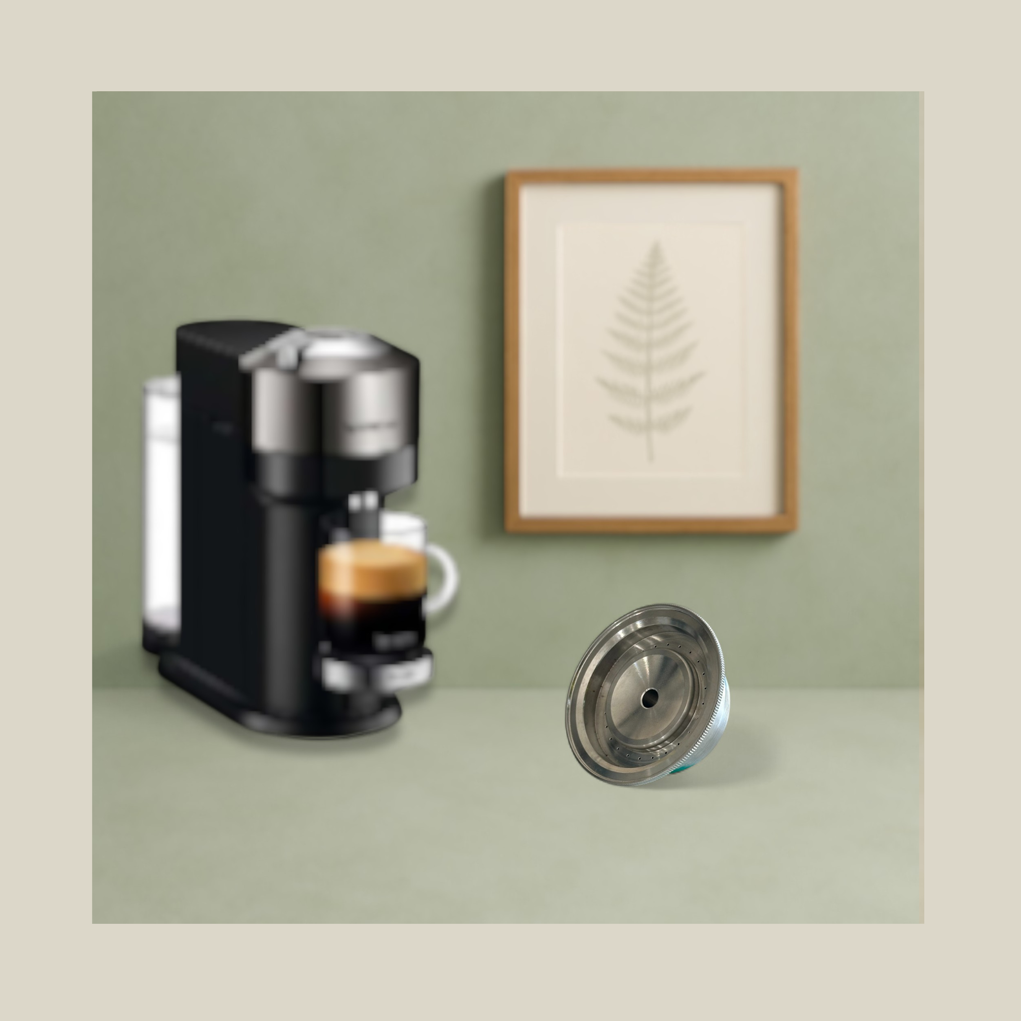 Nespresso Vertuo Plus Reusable Coffee Pods