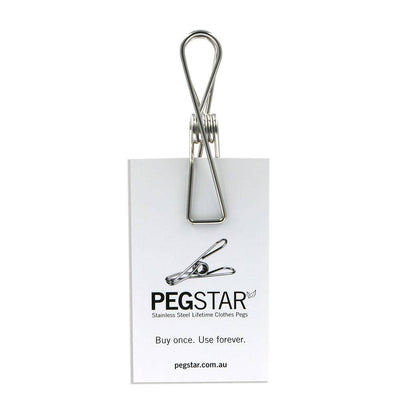 Peg Star (30) Stainless Steel Lifetime Pegs
