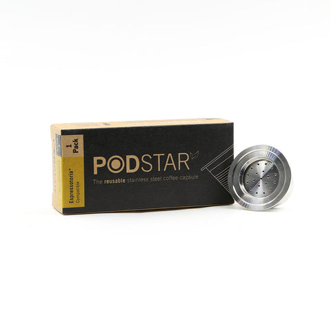 Image of Espressotoria Reusable Stainless Steel Coffee Capsule