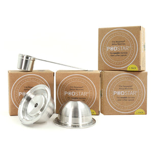 Vertuo 4 packs with scoop