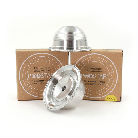 Vertuo Reusable Stainless Steel Coffee Pods
